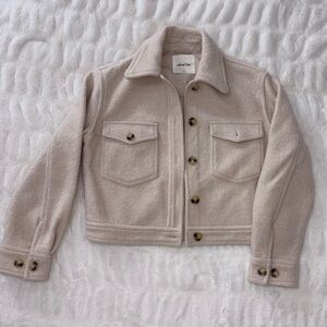 Wilfred Cream Teddy Jacket